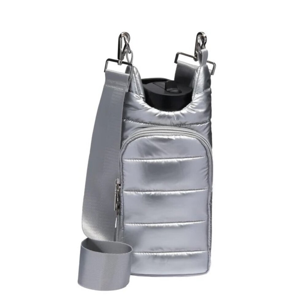 WANDERFULL Silver Shiny HydroBag® with Solid Silver Strap - Never Used